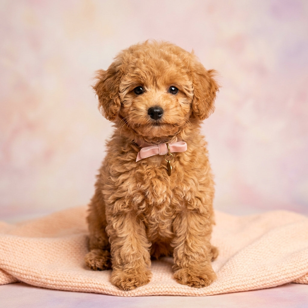 Cachorro Poodle criado en Angol